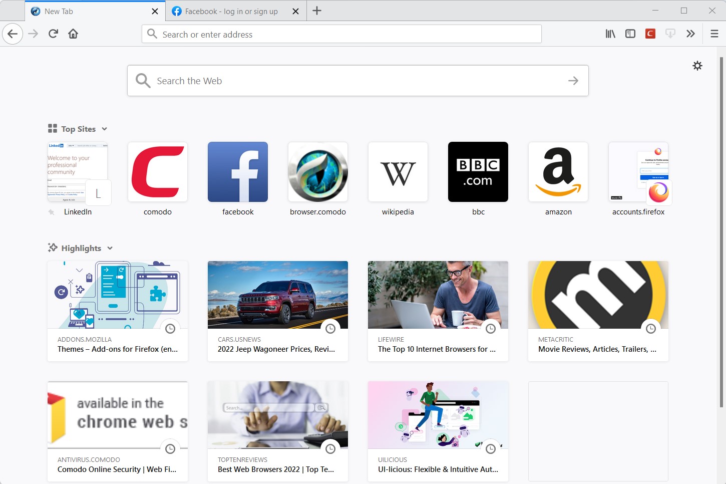 screenshot icedragon browser