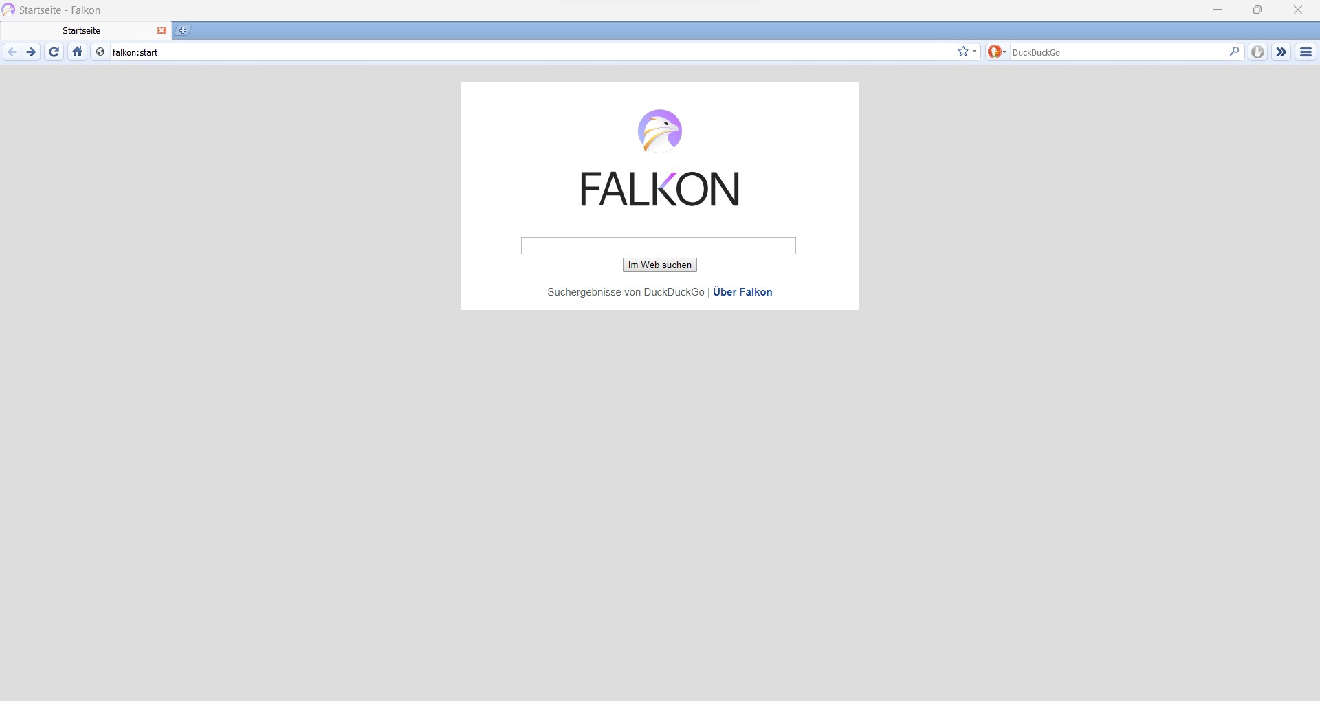 screenshot falkon browser